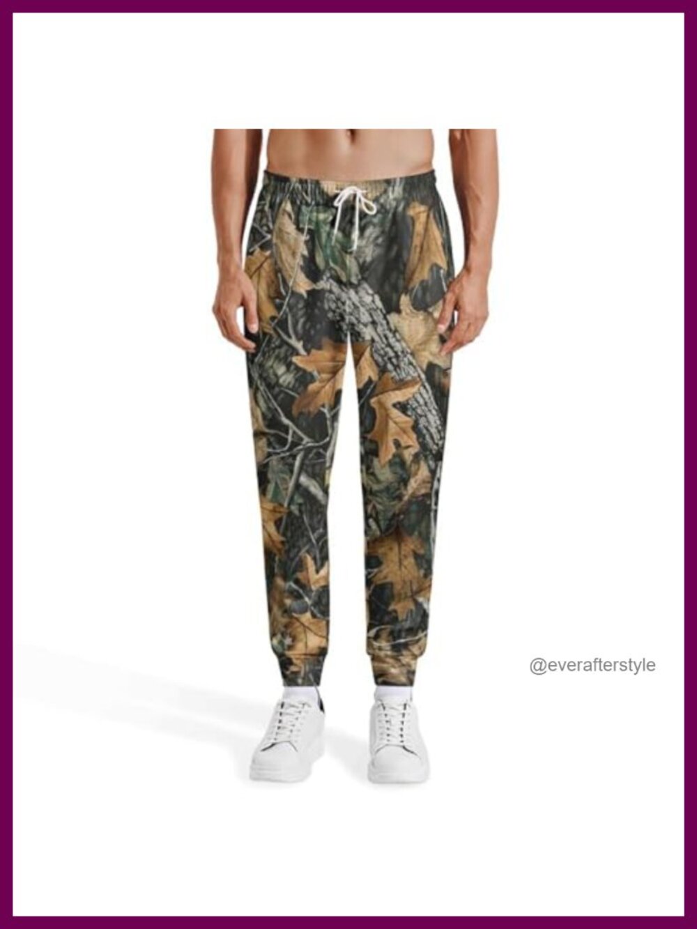 Men's Retro 80s 90s Sweatpants Polyester Joggers Workout Gym Pockets